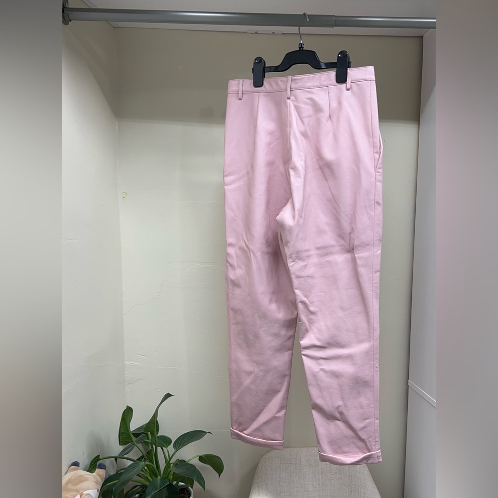 AS by DF 
RECYCLED LEATHER TROUSER - Picture 7 of 7